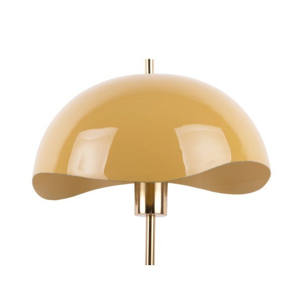 Oker rumena namizna svetilka (višina 56 cm)  Waved Dome – Leitmotiv-image-4