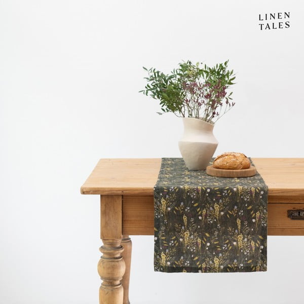 Lanen namizni tekač 40x150 cm Woodland – Linen Tales
