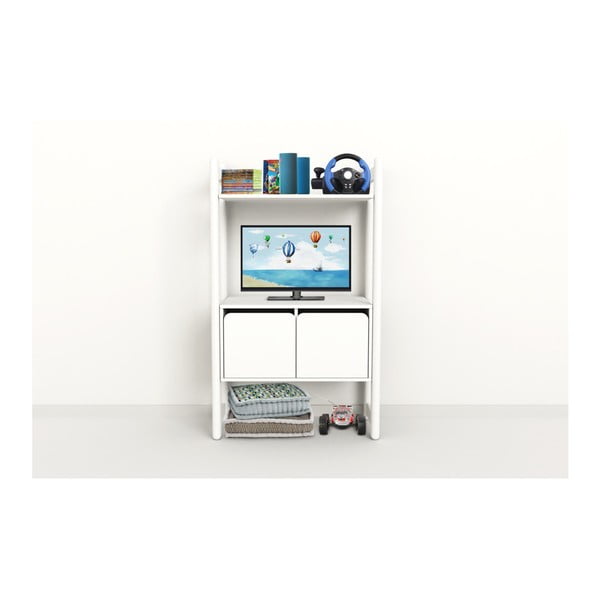 Bela otroška omarica Flexa Shelfie, višina 131,6 cm-image-1