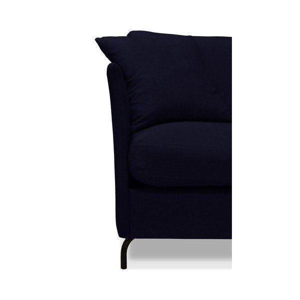 Temno modra dvosedežna zofa Windsor & Co. Zofe Saturne-image-3