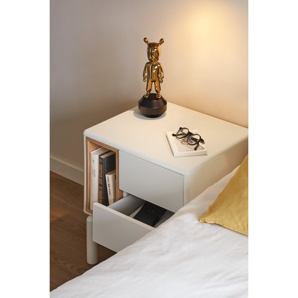 Kremno bela nočna omarica Corvo – Teulat-image-3