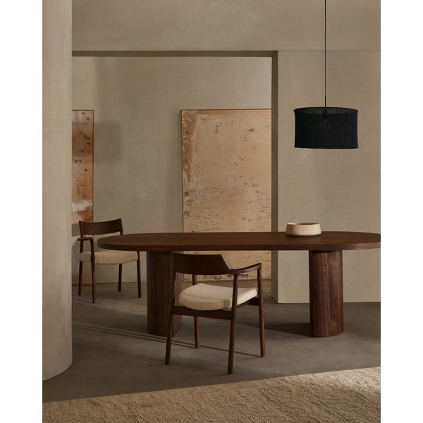 Črno senčilo ø 50 cm Mariela – Kave Home-image-2