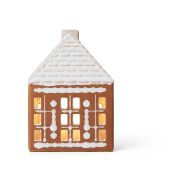 Keramičen svečnik za čajno svečko Gingerbread Lighthouse – Kähler Design-image-4