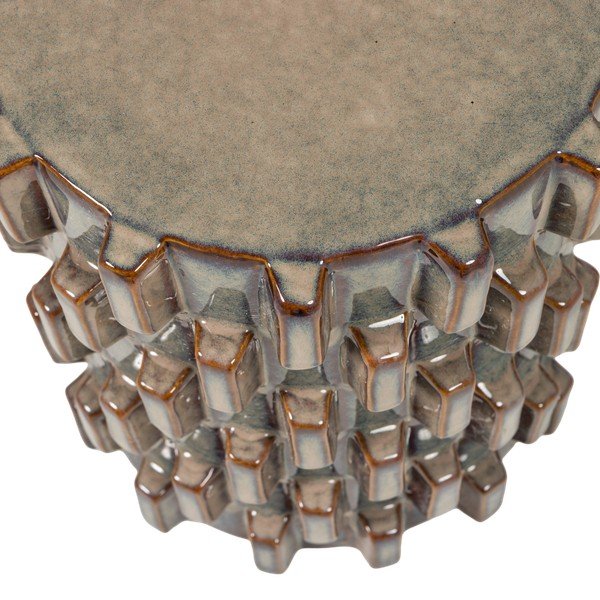 Keramična okrogla stranska mizica ø 35 cm Axu – WOOOD-image-3