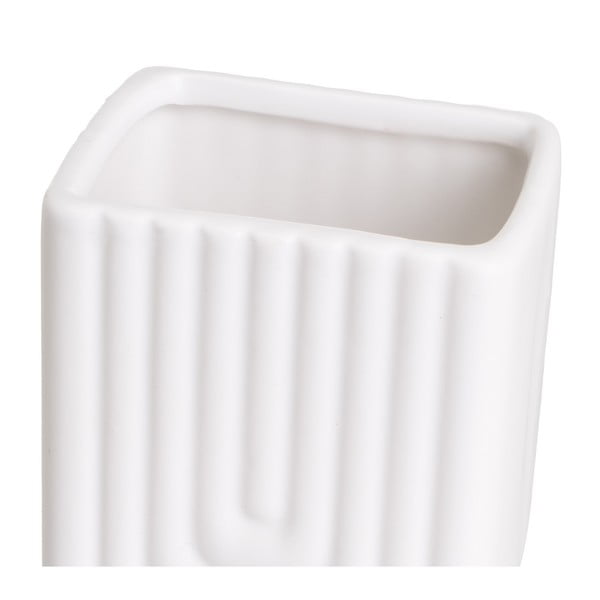 Bel keramičen komplet pripomočkov za kopalnico – Casa Selección-image-1