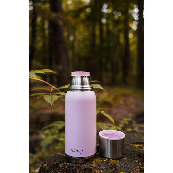 Rožnata potovalna termo skodelica Vialli Design Fuori, 1 l-image-4