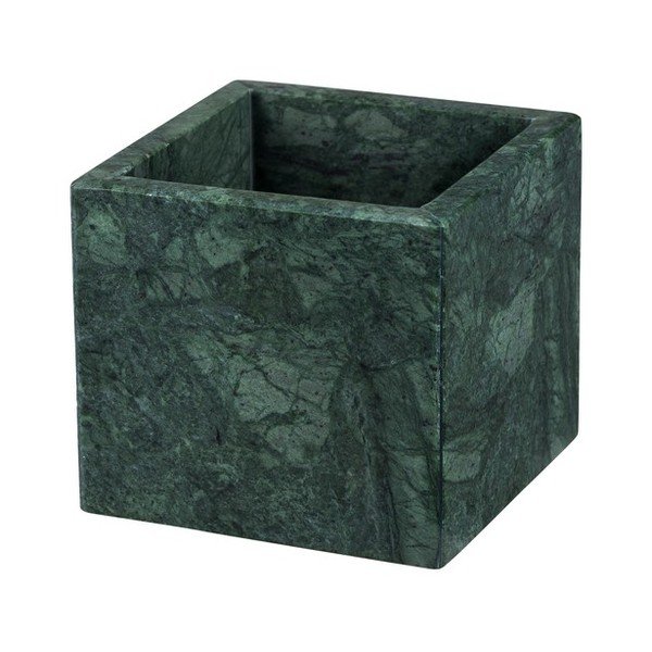Temno zelen marmorni kopalniški organizator za vatke ali vatirane palčke Marble – Mette Ditmer Denmark