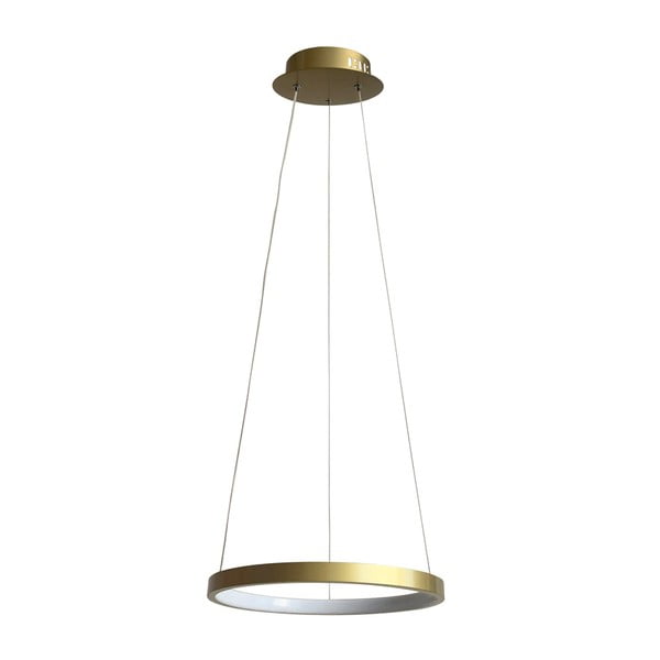 LED viseča svetilka v zlati barvi ø 29 cm Lune - Candellux Lighting