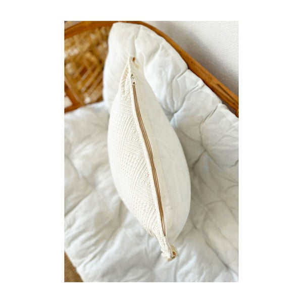 Prevleka za blazino iz organskega bombaža 4 kos 43x43 cm Natural - Mila Home-image-2
