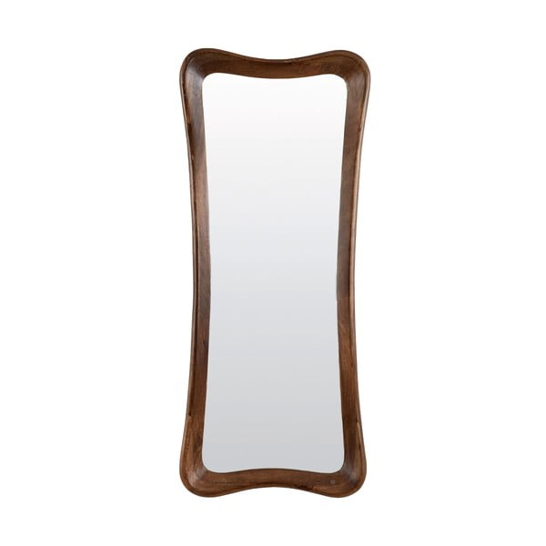 Stensko ogledalo z lesenim okvirjem 68x160 cm Alamos – Light & Living