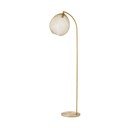 Stoječa svetilka v zlati barvi (višina 160 cm) Moroc – Light & Living