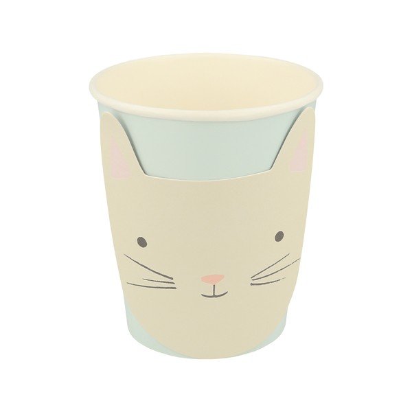 Papirnati kozarčki za enkratno uporabo v kompletu  8 ks Cat – Meri Meri-image-3
