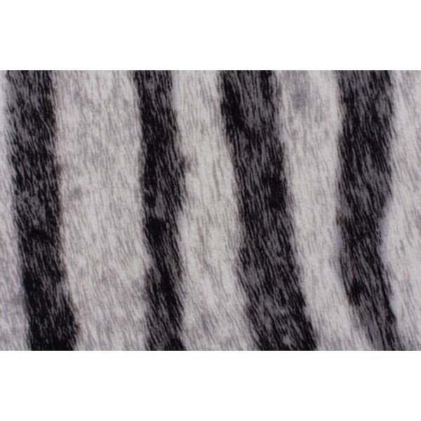 Belo-črno umetno krzno 195x155 cm - Flair Rugs-image-2