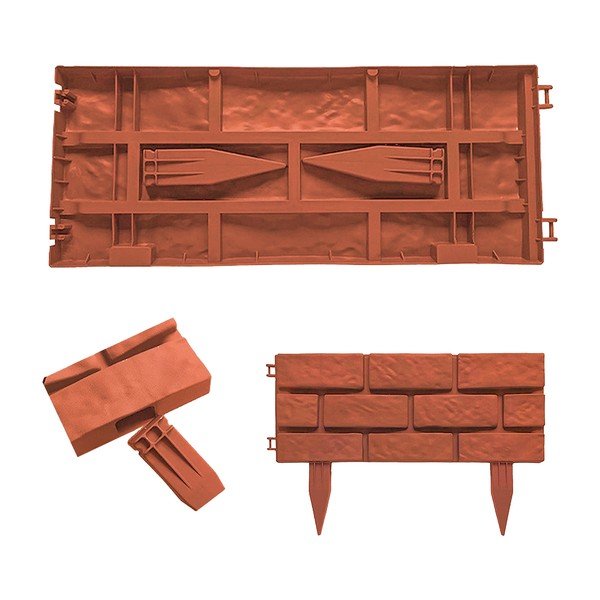 Ograja za gredico 4 ks – Garden Pleasure-image-2