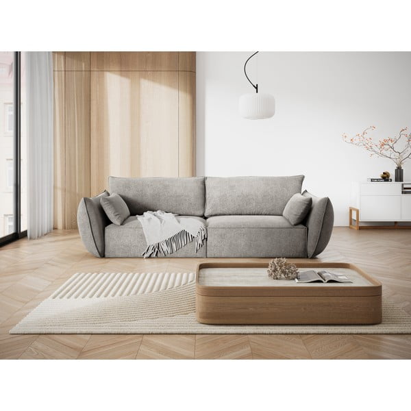 Svetlo siv kavč 208 cm Vanda - Mazzini Sofas-image-1