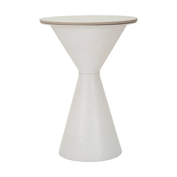 Okrogla stranska mizica s keramično ploščo ø 44 cm Fush – Mauro Ferretti