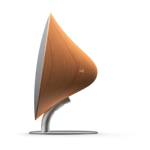 Rjavo-siv velik zvočnik bluetooth Gingko Halo-image-4