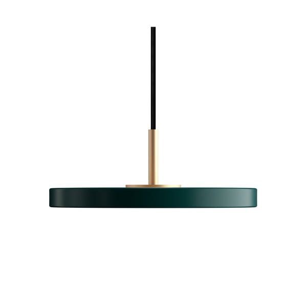 Temno zelena LED viseča svetilka s kovinskim senčnikom ø 15 cm Asteria Micro – UMAGE-image-4