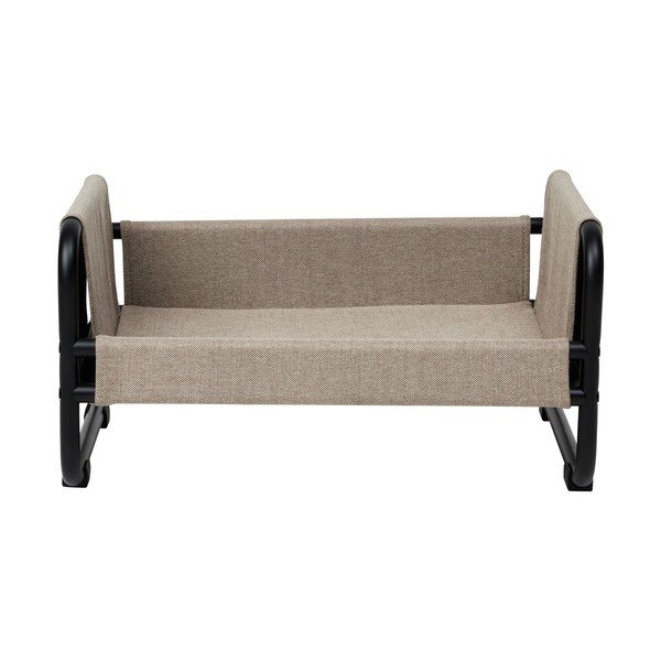 Črna/bež jeklena podloga za pse 52x40 cm Milo – OYOY Living Design
