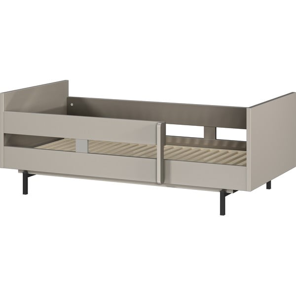 Siva otroška postelja z letvenim dnom 70x140 cm Tomino – Germania-image-4