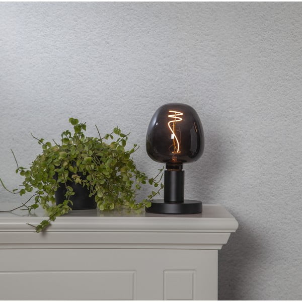 LED žarnica s toplo svetlobo z žarnico E27, 2 W Black Apple – Star Trading-image-3