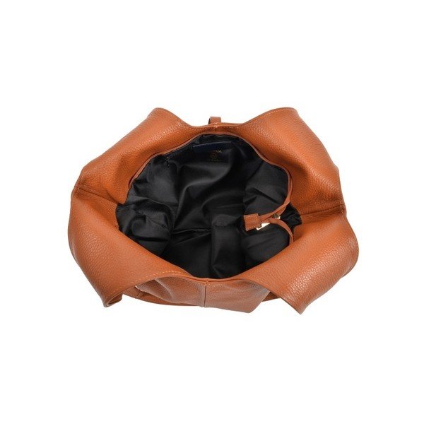 Konjak rjava usnjena torbica Roberta M Paredo Konjak-image-1