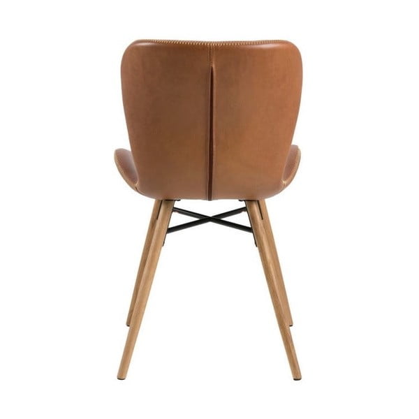 Rjavi jedilni stoli v kompletu 2 ks Batilda – Actona-image-3