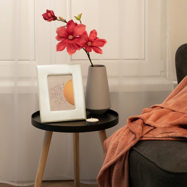 Kremno bel plastičen stoječ okvir 19x24 cm Shina – Restilo-image-1