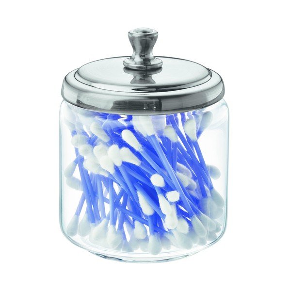 Steklen kozarec s pokrovom iDesign Apothecary-image-1