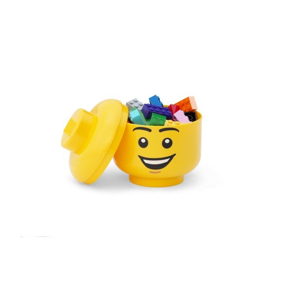 Otroška plastična škatla za shranjevanje Head - LEGO®-image-2