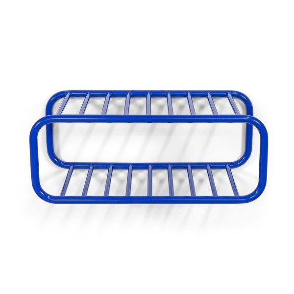 Modra kovinska stenska omarica za čevlje 72x28x35 cm Retro – Spinder Design-image-2