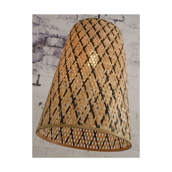 Viseča svetilka iz bambusa Good&Mojo Kalimantan, ⌀ 34 cm-image-3