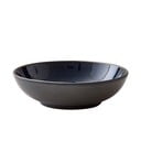 Črna/modra skledica iz kamenine 1 l Gastro Dark Blue/Black – Bitz