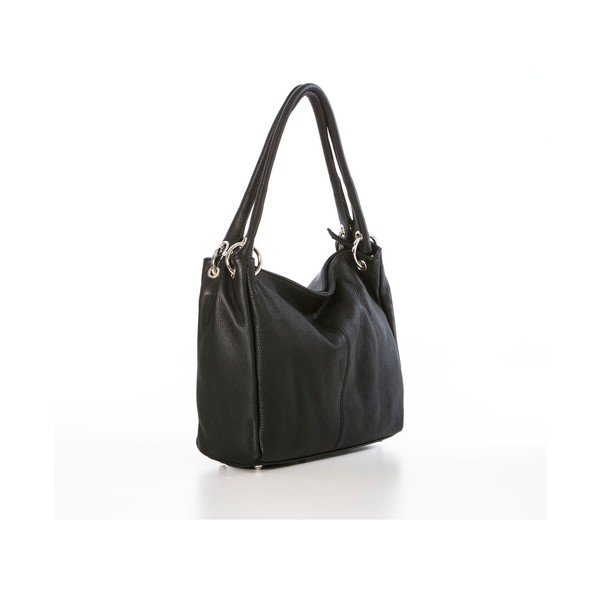 Usnjena torbica Dellio Black-image-4