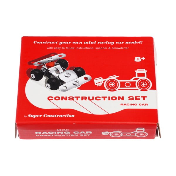 Kovinska otroška igrača za sestavljanje Racing Car – Rex London-image-4