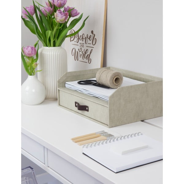 Kartonski organizator dokumentov s predalom Walter – Bigso Box of Sweden-image-2