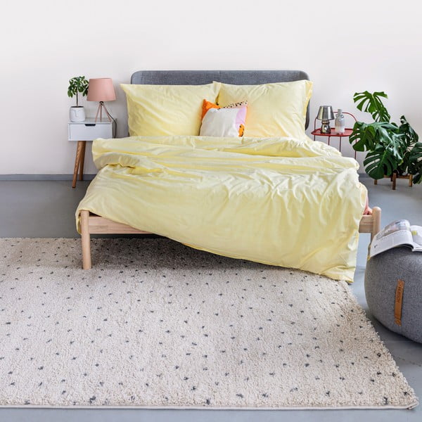 Črno-kremno bela preproga 200x290 cm Dottie Black – Universal-image-2