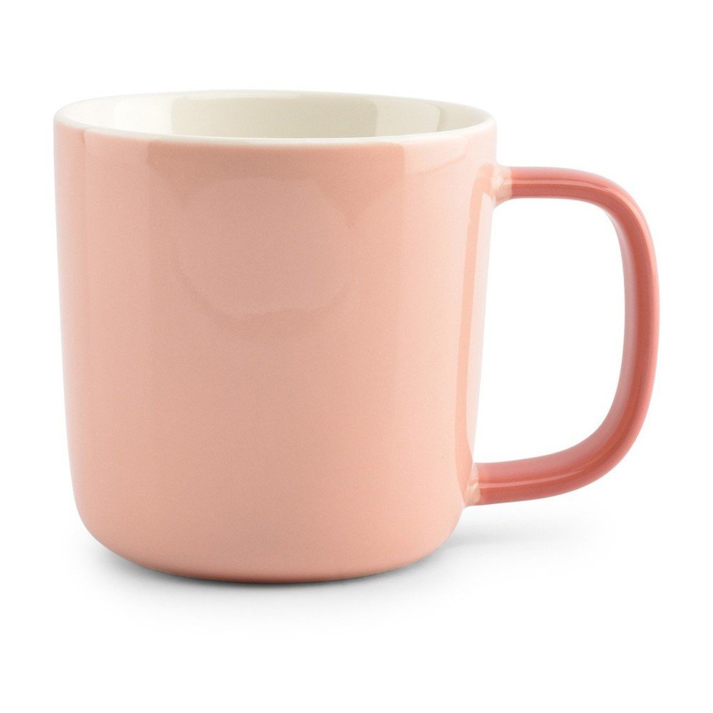 Rožnata skodelica iz porcelana new bone china 370 ml Mae