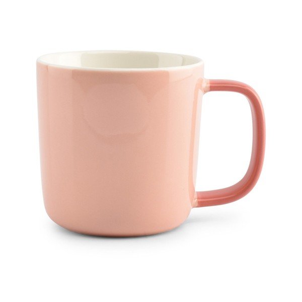 Rožnata skodelica iz porcelana new bone china 370 ml Mae – ONA
