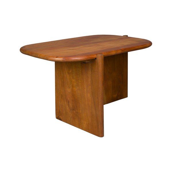 Klubska mizica iz masivne akacije v naravni barvi 50x75 cm Feller – Dutchbone-image-2