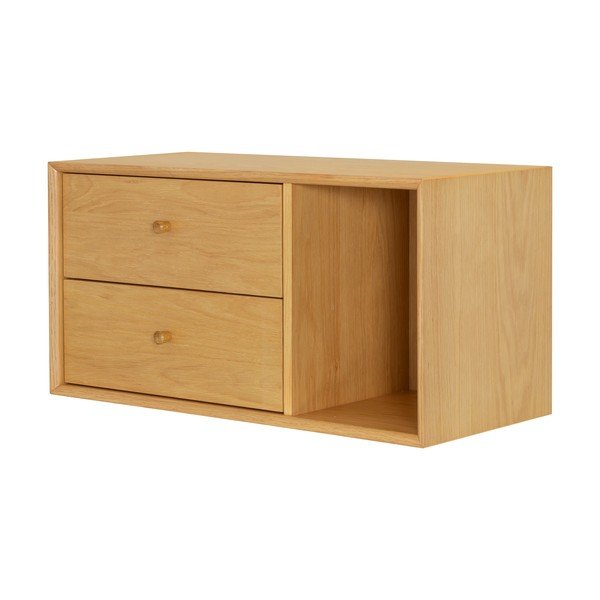 Element - predali v hrastovem dekorju v naravni barvi 43x33 cm Z  – Tenzo-image-1