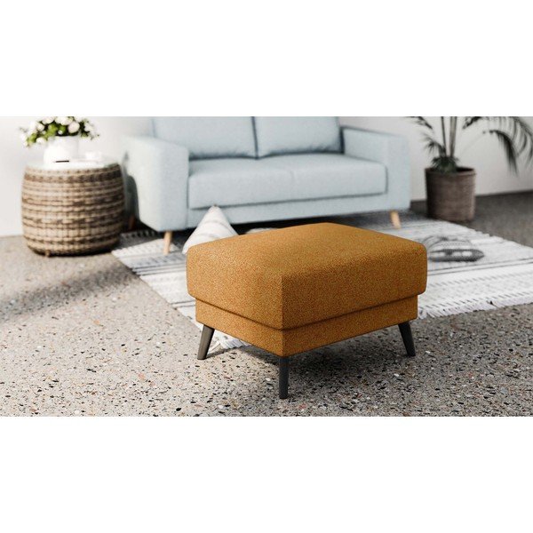 Oranžen tabure Fynn – Ghado-image-1