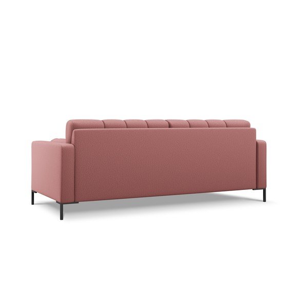 Rožnata sedežna garnitura 217 cm Bali – Cosmopolitan Design-image-3