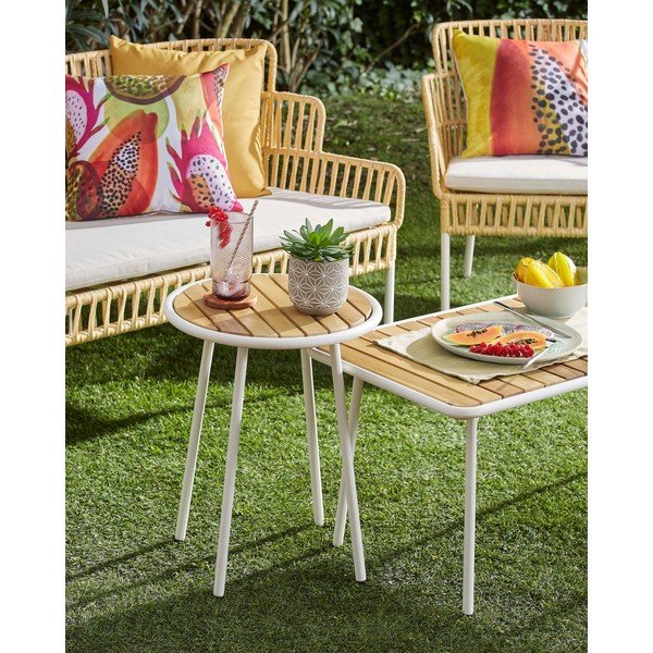 Stranska mizica La Forma Robyn, ⌀ 40 cm-image-3