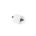 Stenski nosilec toaletnega papirja iz orehovega lesa Wireworks Yoku Walnut