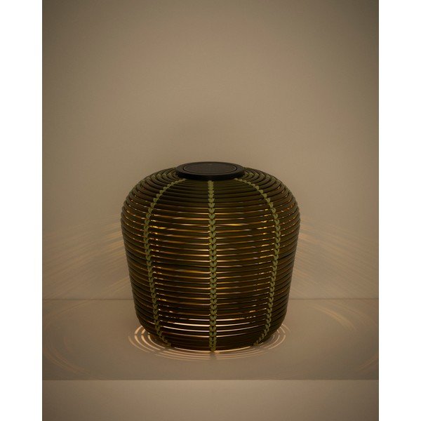 LED namizna/prenosljiva zunanja svetilka s solarnim panelom/na USB ø 35 cm Garoina – Kave Home-image-3