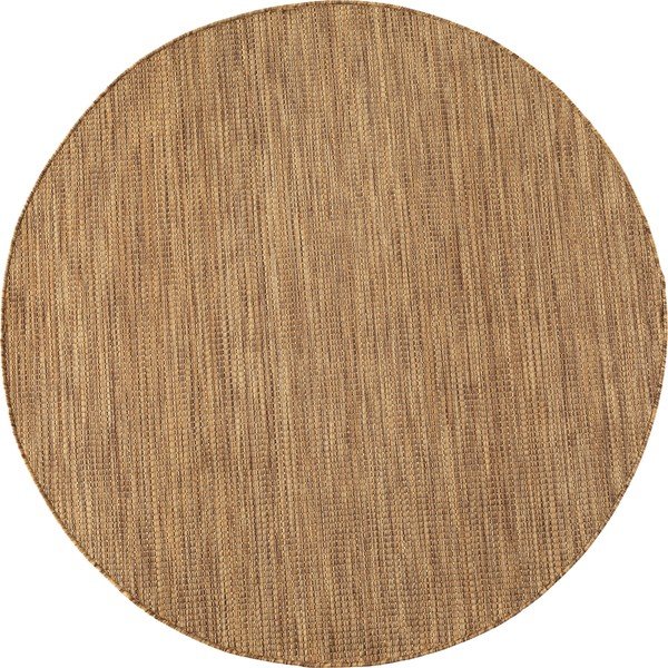 Rjava okrogla notranja in zunanja preproga ø 120 cm Mira 1450 – Ayyildiz Carpets