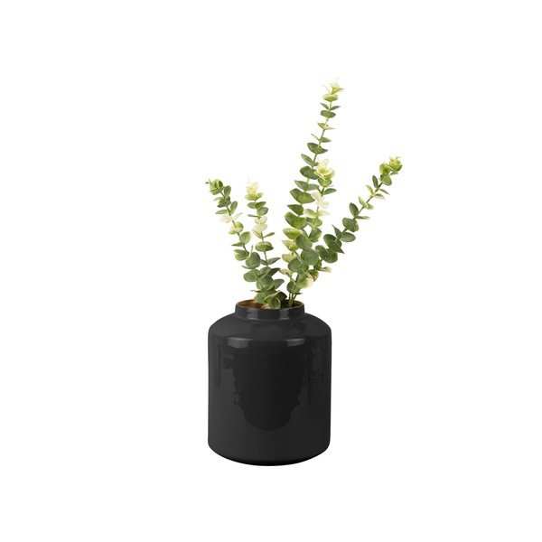 Črna emajlirana vaza PT LIVING Grand, višina 23 cm-image-1