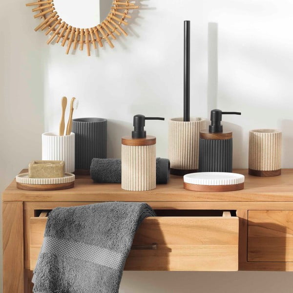 Bela WC ščetka iz poliresina Niagara – douceur d'intérieur-image-1