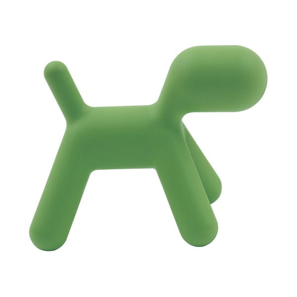 Zeleni stolček Magis Puppy, dolžina 70 cm